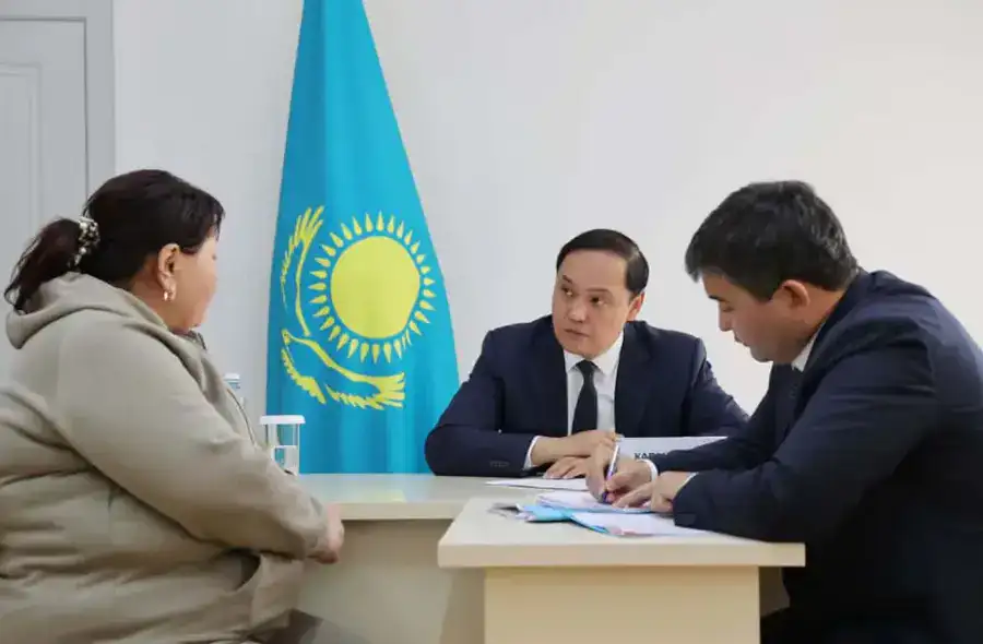 Ербол Карашукеев встретился с жителями Таласского района (9)