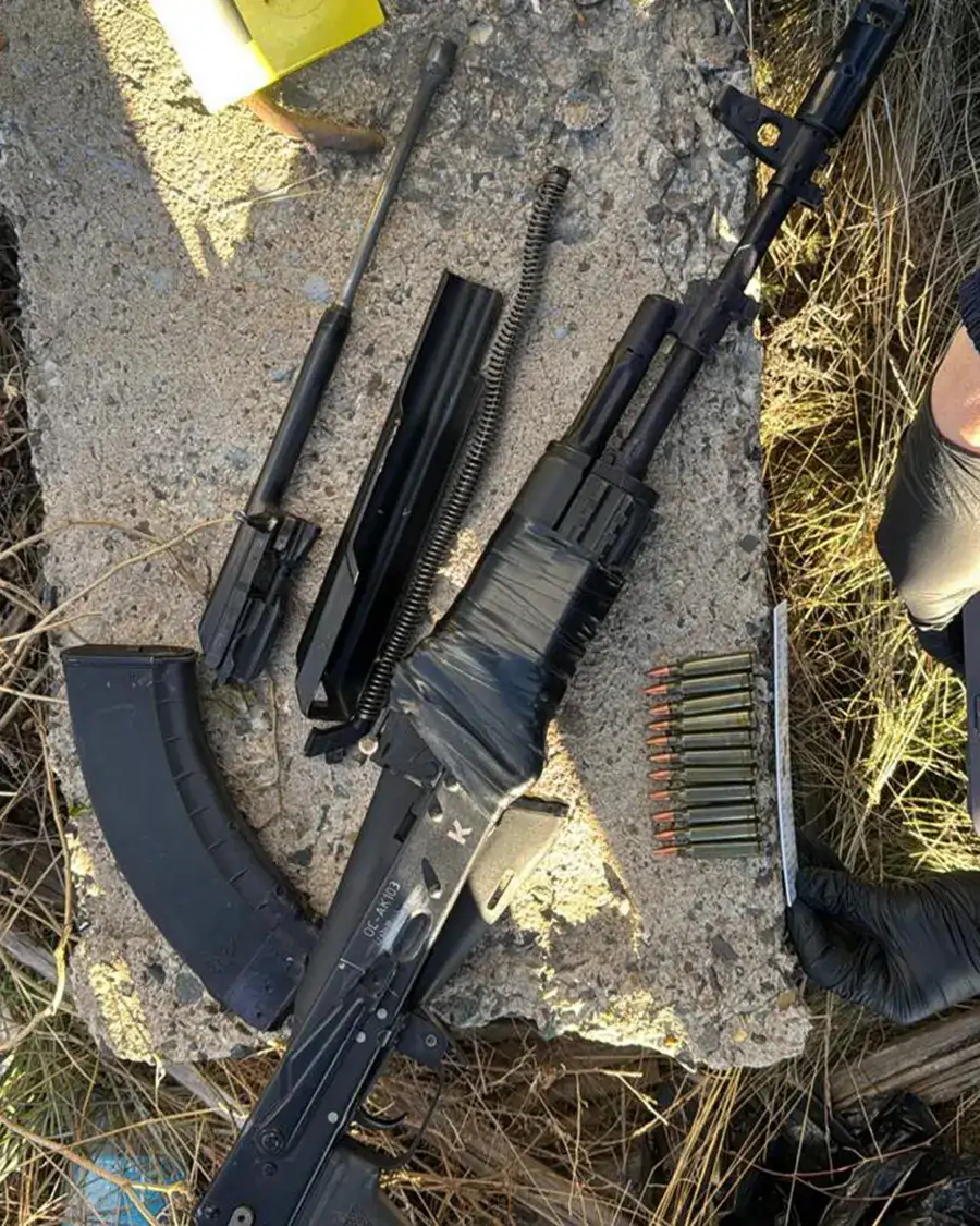 Изъятое оружие