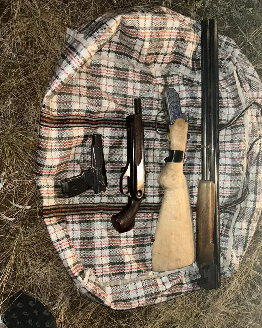 Изъятое оружие