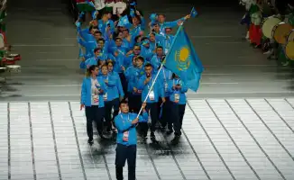 Сурдлимпийские игры в Токио 2023 Казахстанская команда открытие юбилей