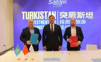Сайрамский район заключил соглашения с китайскими инвесторами на международном форуме в Туркестане