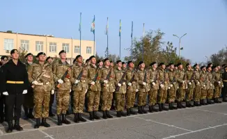 Служба под звуки присяги: более 700 новобранцев в Мангистауской области встали на защиту Родины