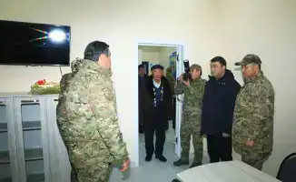 В Ордабасинском районе открыли новый пожарный пост для обеспечения безопасности жителей