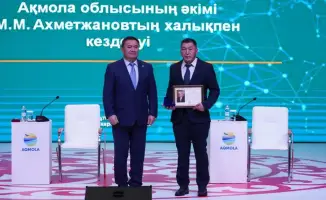 Аким области Марат Ахметжанов обсуждает развитие аграрного сектора и инфраструктуры в Буландынском районе на встрече с населением