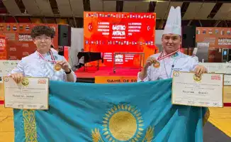 Золотые рецепты Астаны: будущие повара покорили гастрономический Олимп в Турции