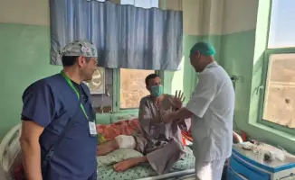 Медицинская бригада Казахстана в Афганистане после землетрясения