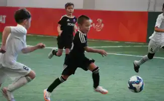 Открытие зимнего сезона новой детской футбольной лиги Карагандинской области собрало около 140 команд