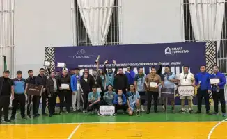 Волейбольный матч IT-гигантов: кто победил в Туркестане?