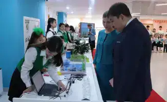 В Кызылорде прошел открытый урок по водосбережению для более тысячи школьников