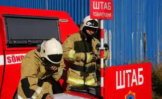 Шымкент: зима готовит сюрпризы для спасателей!