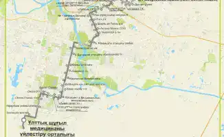 Новые маршруты автобусов в Астане с 29 ноября