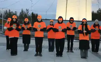 Оранжевый челлендж тишины в Астане профилактика домашнего насилия