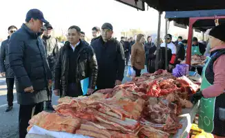 Ербол Карашукеев акцентировал внимание на продовольственной безопасности на ярмарке в Таразе