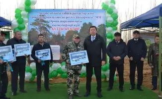 Шалкарские лесники получили новые автомобили и дроны