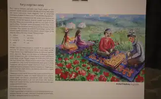 В Актау расцвели краски детства: выставка юных художников Тюркского мира