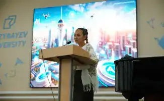 Встреча по ИИ в Университете Козыбаева