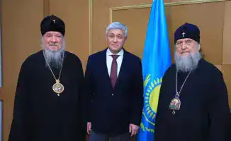 Аким Карагандинской области обсудил с митрополитом вопросы укрепления мира и согласия в обществе