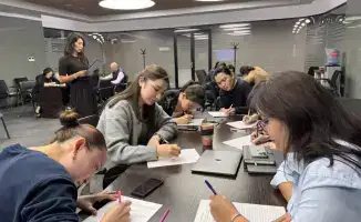 Kazakh Tourism Company Participates in National Dictation Project Promoting Language Proficiency