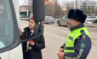 Костанае юные инспекторы провели рейд по ПДД