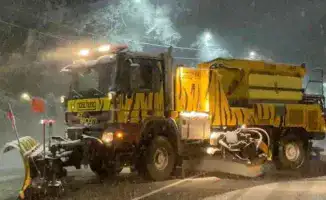 Алматы под снегом: белый покров и соцсети в восторге