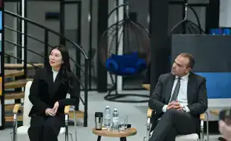 Лекция о возобновляемых источниках энергии в университете Жубанова от Plenitude Kazakhstan