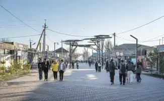 В Панфиловском районе Жетісу открыли новый парк и обновили два существующих