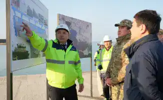 Министр побывал на морской базе Каспия