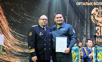 Праздничный концерт в Астане: 30-летие Центрального военного оркестра Вооруженных сил РК