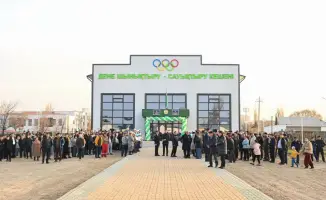 В Шиелийском районе построен физкультурно-оздоровительный комплекс для улучшения доступа к спорту