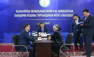 Личный прием граждан Сырдарьинского района