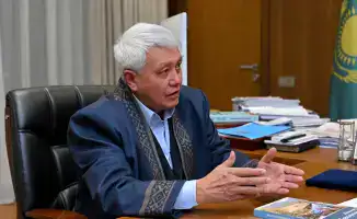 Аким области встретился с председателем Комитета по языковой политике Ерболом Тилешовым