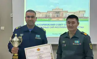 Сержанты Вооруженных сил отмечены за достижения на всеармейском совете в Астане