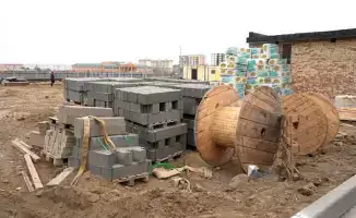 Строительство новой поликлиники в Нурсая достигло 60% завершения