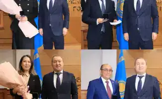 Сотрудники Комитета государственных доходов отмечены наградами в честь Дня Национальной валюты Казахстана