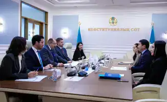 Встреча в Конституционном Суде Казахстана: сотрудничество с Офисом ОБСЕ для укрепления верховенства права в Центральной Азии