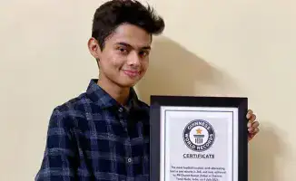 Чаран Кумар из Индии установил рекорд по набиванию футбольного мяча