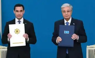 Казахстан и Туркменистан: Два соседа сплетают крепкую нить сотрудничества, подписав 11 документов и совместное заявление