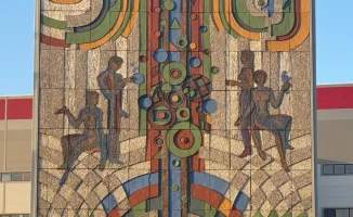 Алматы: Мозаика Себастьяна Киракозова обрела новую жизнь