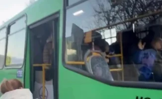 Пассажир напал на водителя автобуса в Алматы: видео