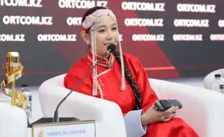 Мишель Джозеф из Монголии готовит казахскую песню, укрепляя культурные связи между странами и вдохновляя новое поколение артистов