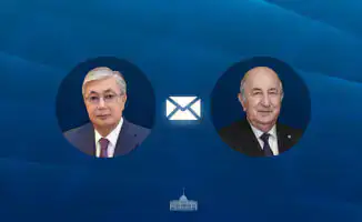 Токаев поздравил президента Алжира с важным событием в двусторонних отношениях