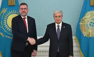 Касым-Жомарт Токаев встретился с специальным представителем Европейского Союза по Центральной Азии Эдуардсом Стипрайсом