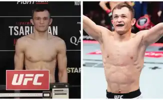 Топурия против казахстанского нокаутера: успешная весогонка и уверенные выступления Бекзата Алмахана и Асу Алмабаева на турнире UFC в Катаре