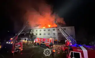 Крупный пожар в Алматы: тушение на территории детского дома и в Наурызбайском районе