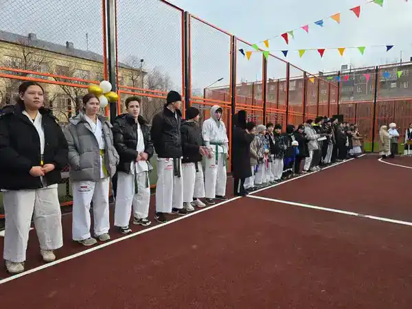 В Темиртау открыли 30 современных спортивных площадок для школьников (7)