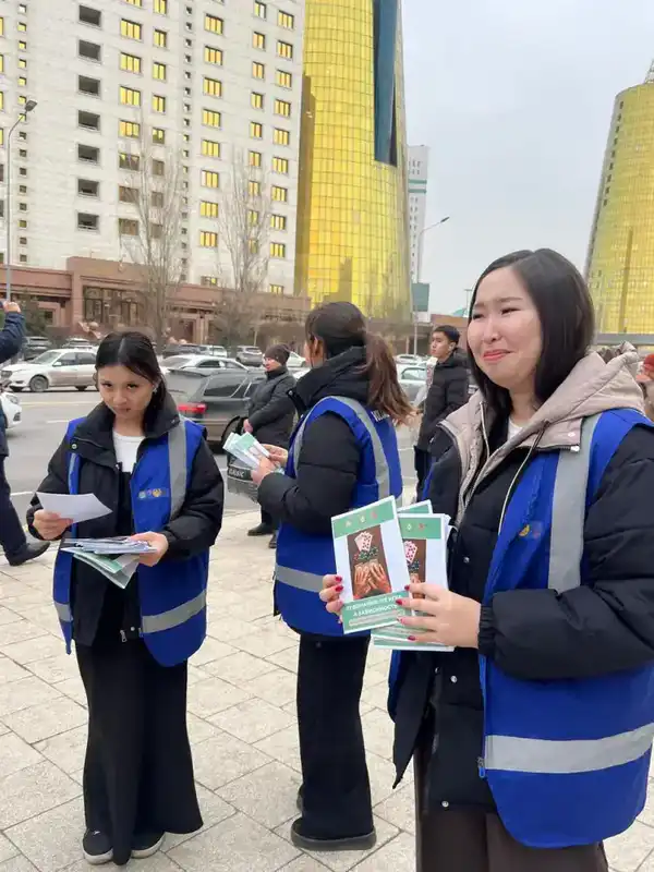 «Jarqyn Bolashaq»: акцию по профилактике лудомании провели на улицах столицы (2)