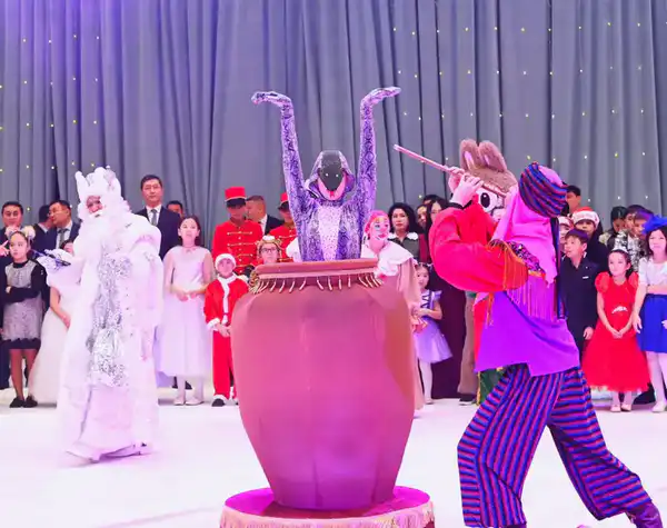 В Кызылорде прошел Президентский новогодний праздник «Ғажайыпқа толы Жаңа жыл» (10)