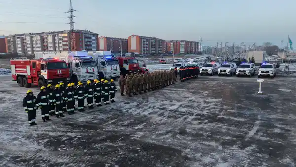 Глава МЧС открыл новую пожарную часть в Северо-Казахстанской области (10)