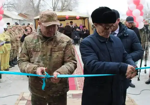 В области Жетісу введен первый добровольный пожарный пост (2)