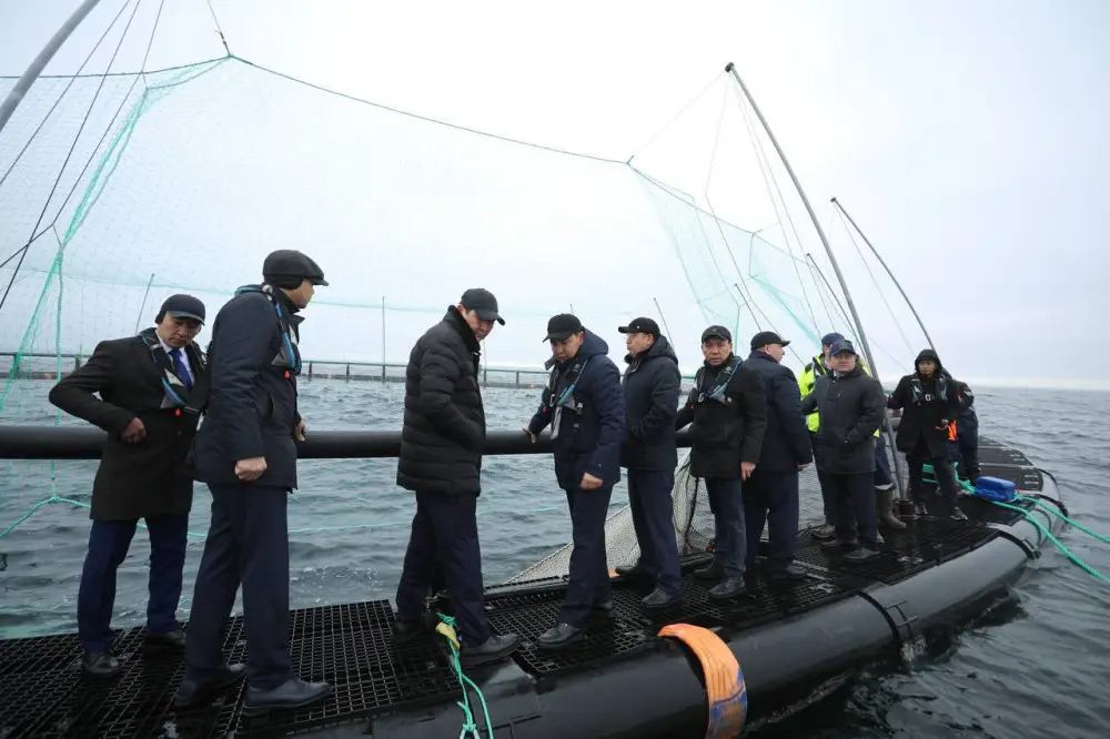 В Мангистау реализуется первый в Центральной Азии проект морской аквакультуры (10)